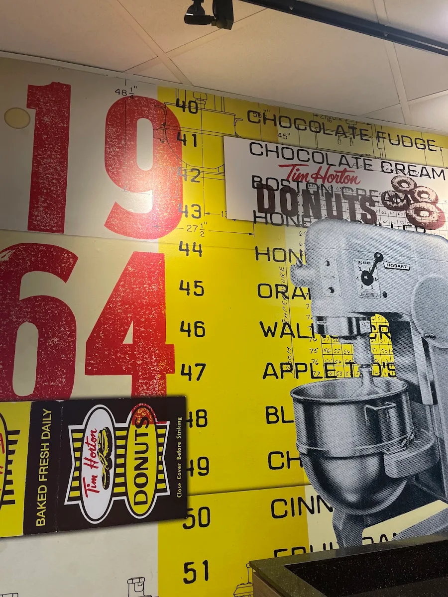 Menu, Tim Hortons