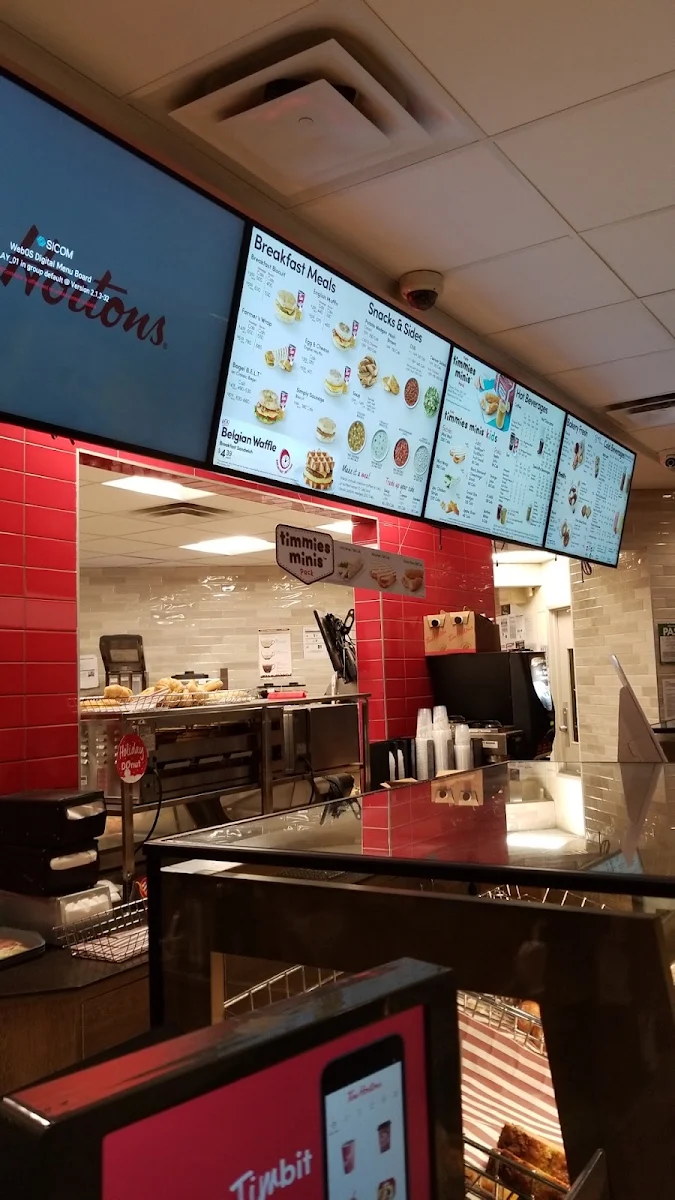 Menu, Tim Hortons