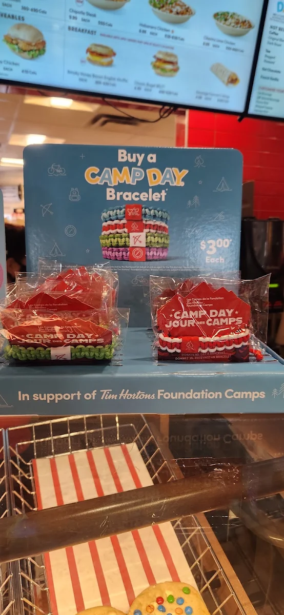 Menu, Tim Hortons