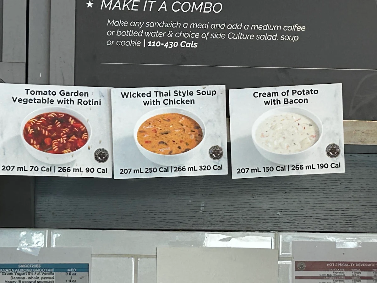 Menu, Coffee Culture Café & Eatery