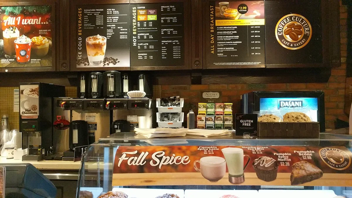 Menu, Coffee Culture Café & Eatery