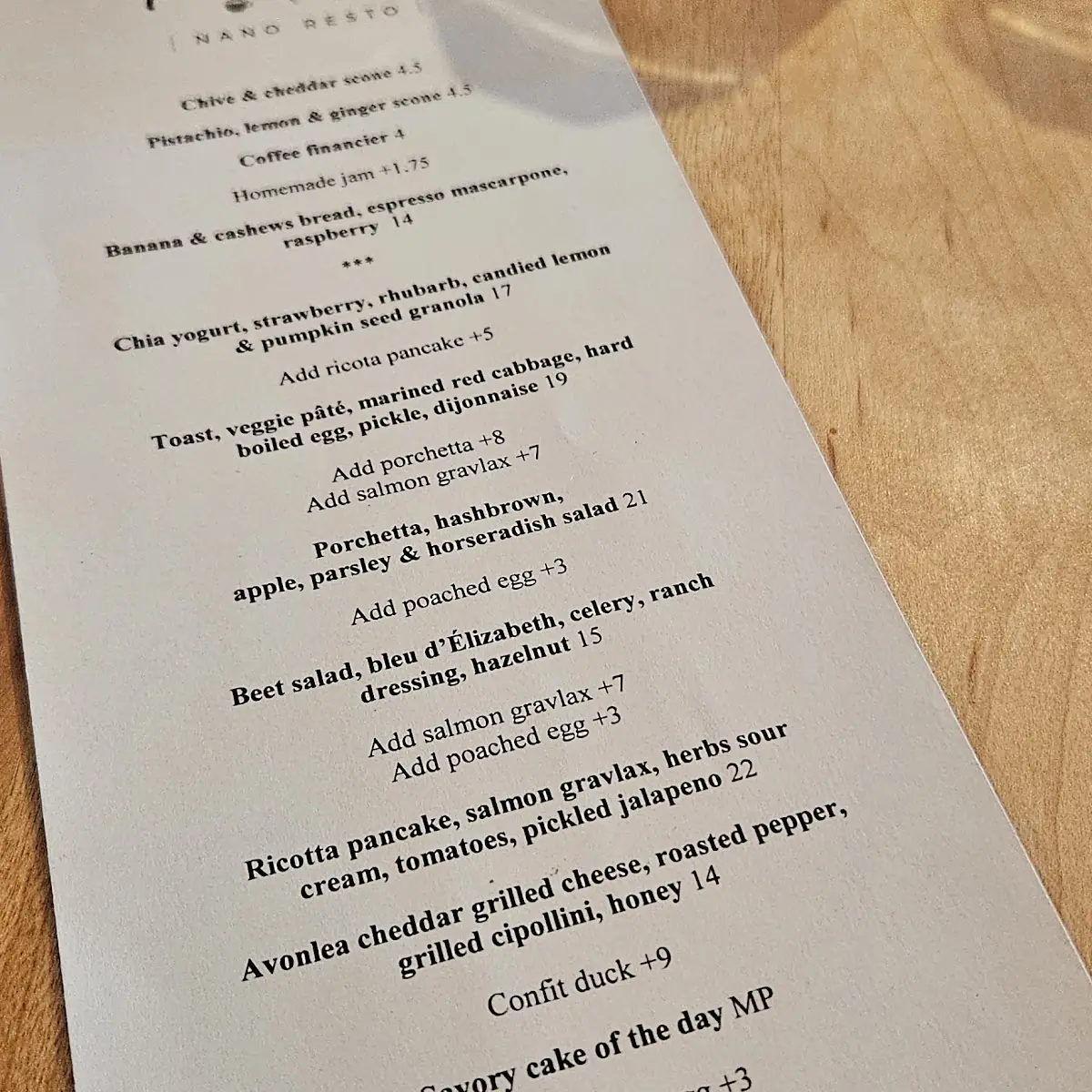 Menu photo 3
