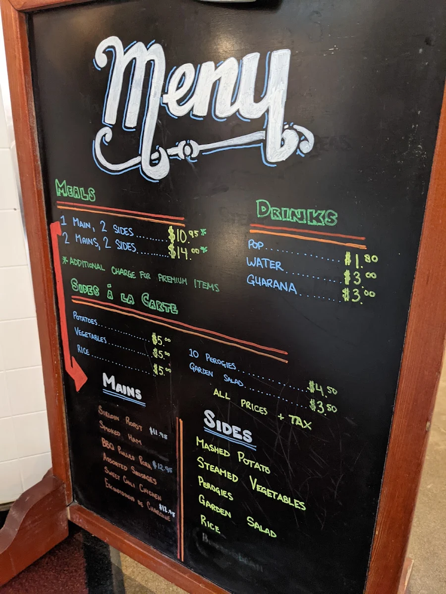 Menu, Sharky's Chophouse & Eatery
