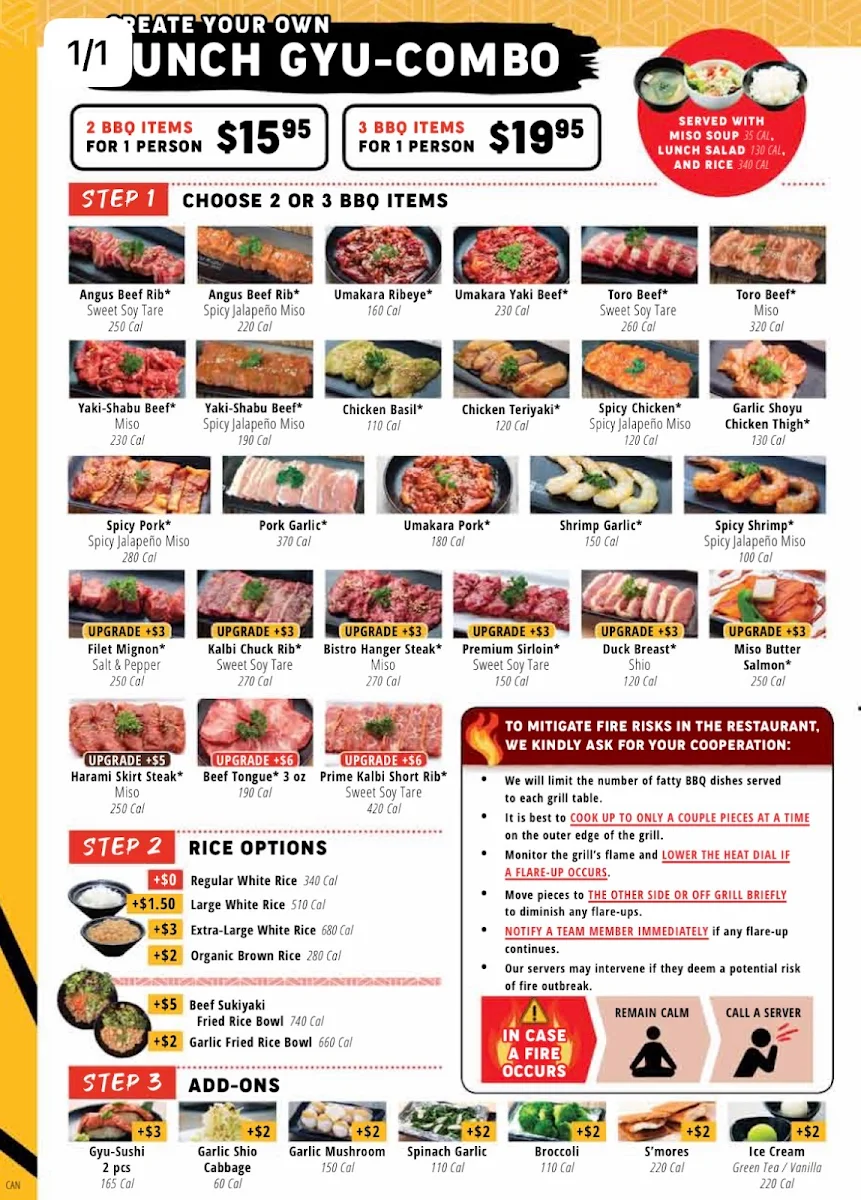 Menu photo 1