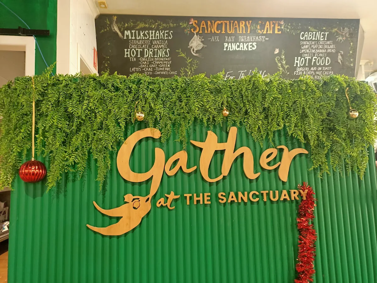 Menu, Gather at The Sanctuary Cafe