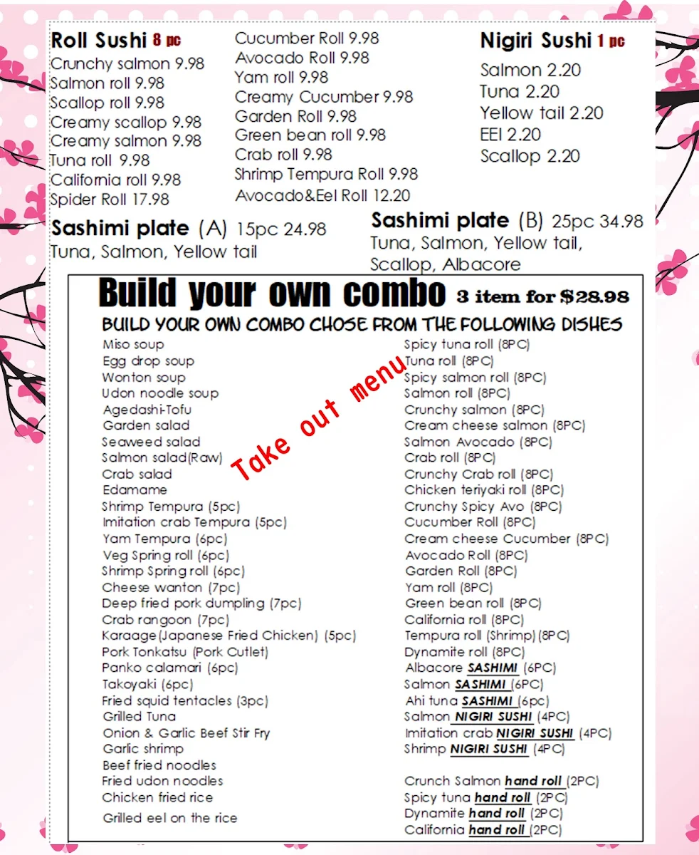 Menu, Yukiguni II