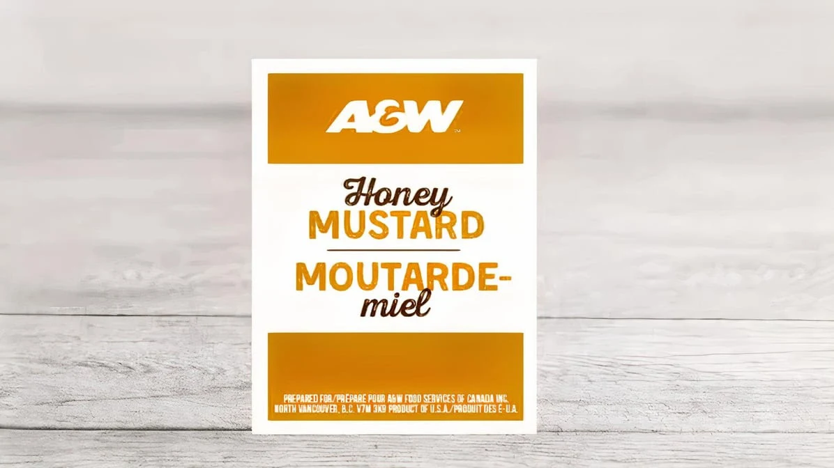 Menu, A&W Canada