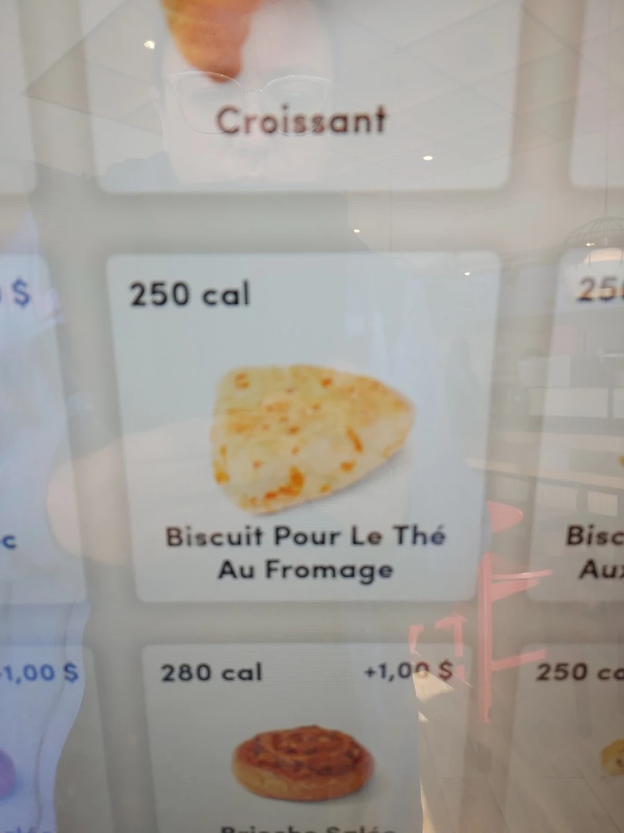 Menu, Tim Hortons