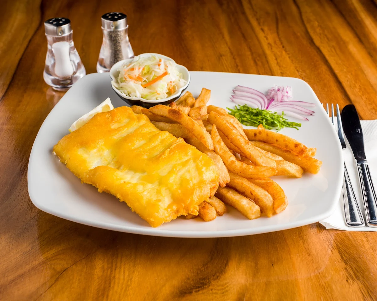 Food & drink, Halibut 'N' Malt Fish & Chips