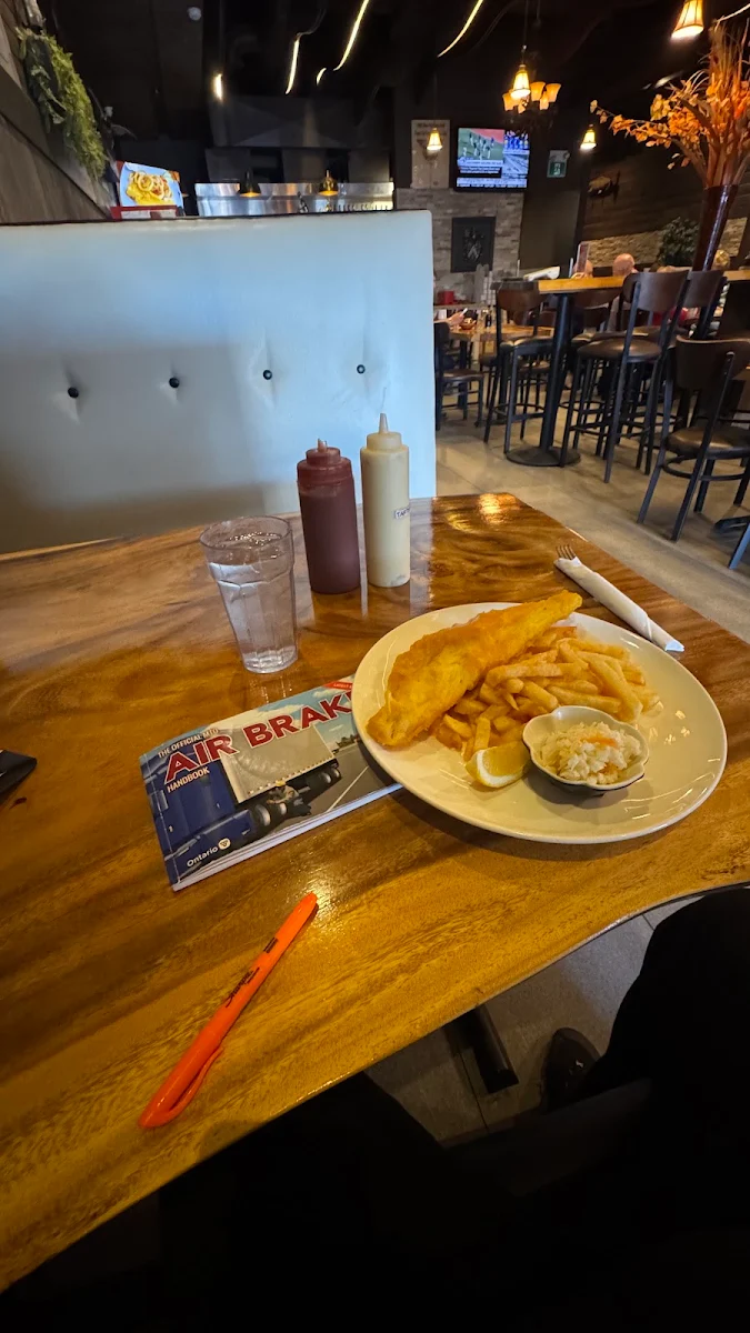 Food & drink, Halibut 'N' Malt Fish & Chips