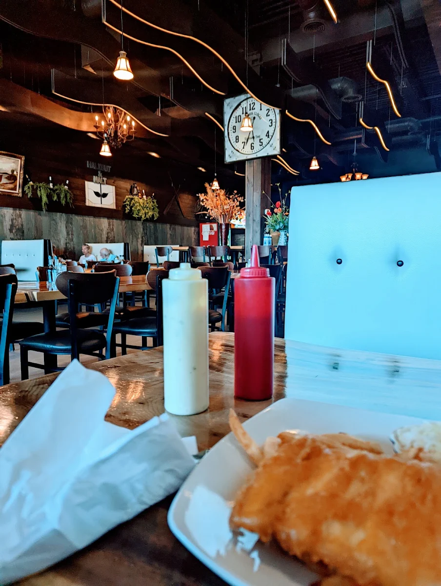 Food & drink, Halibut 'N' Malt Fish & Chips