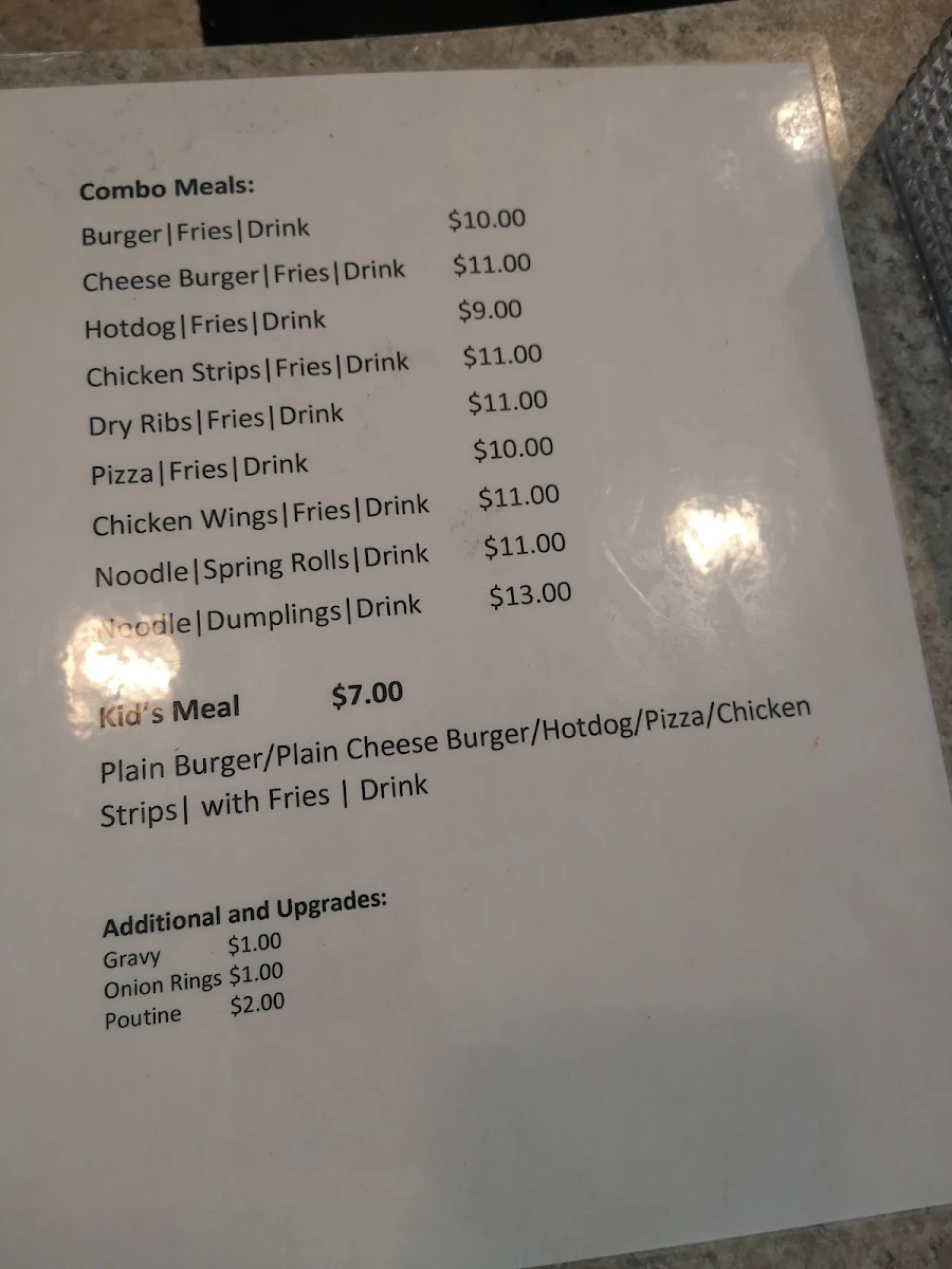 Menu photo 1