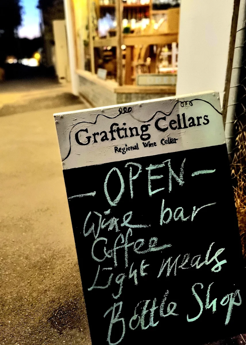 Menu, Grafting Cellars