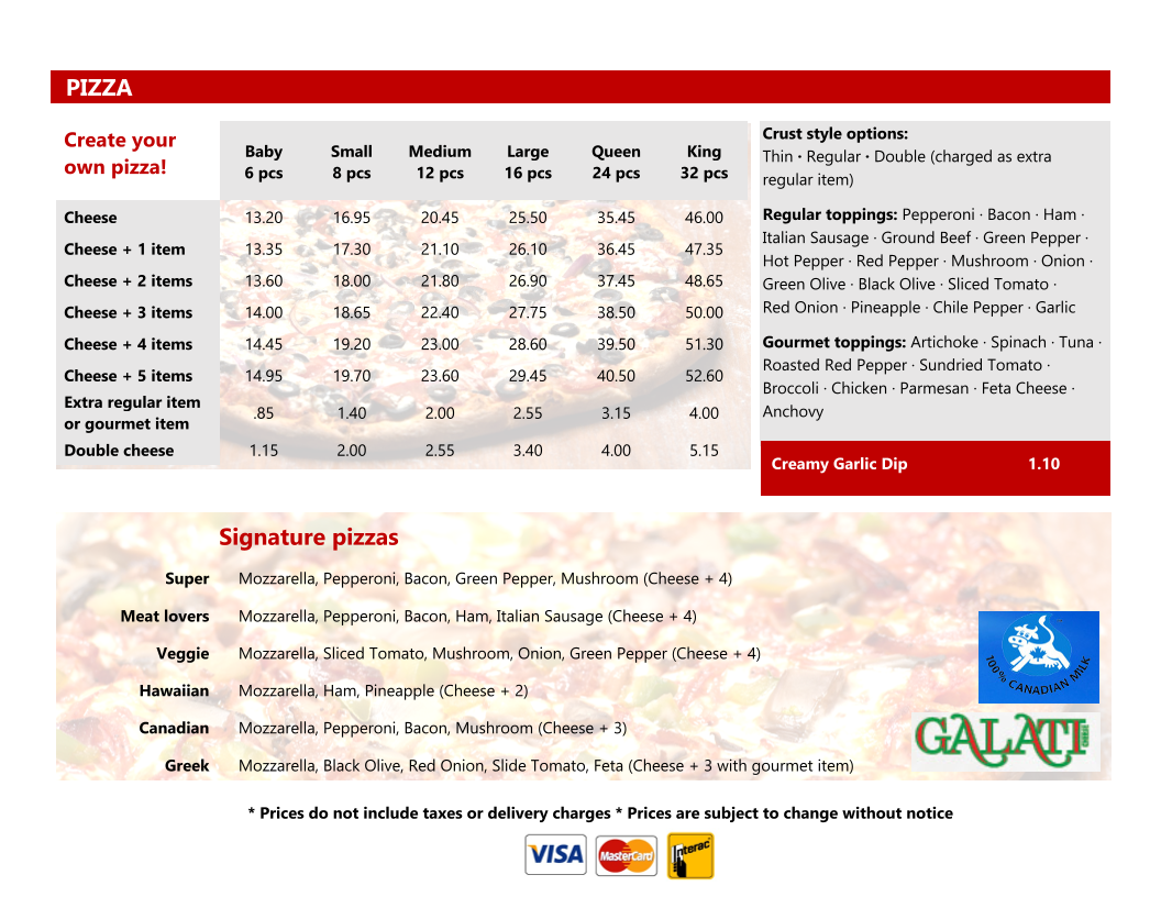 Menu photo 2