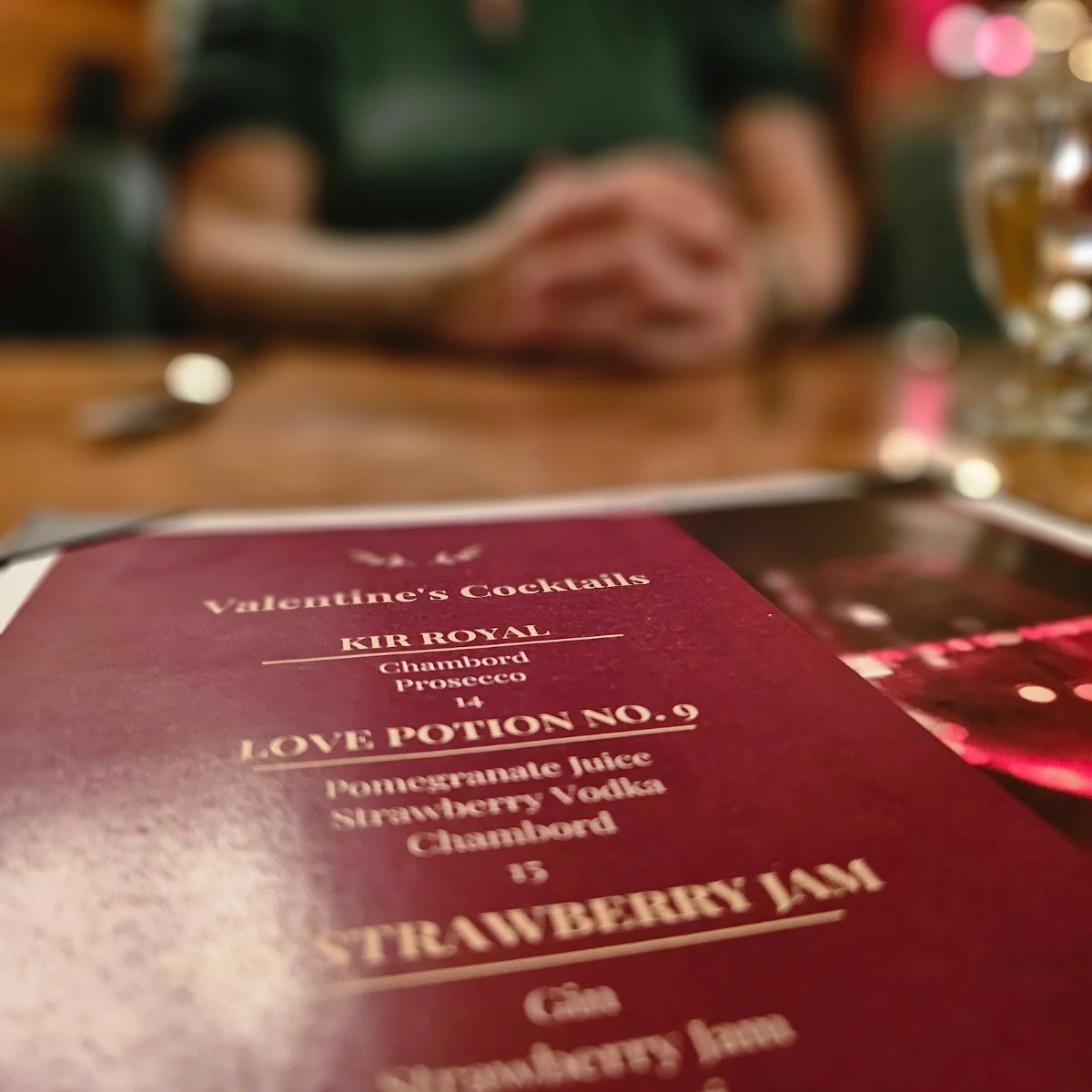 Menu, Stone Peak Restaurant