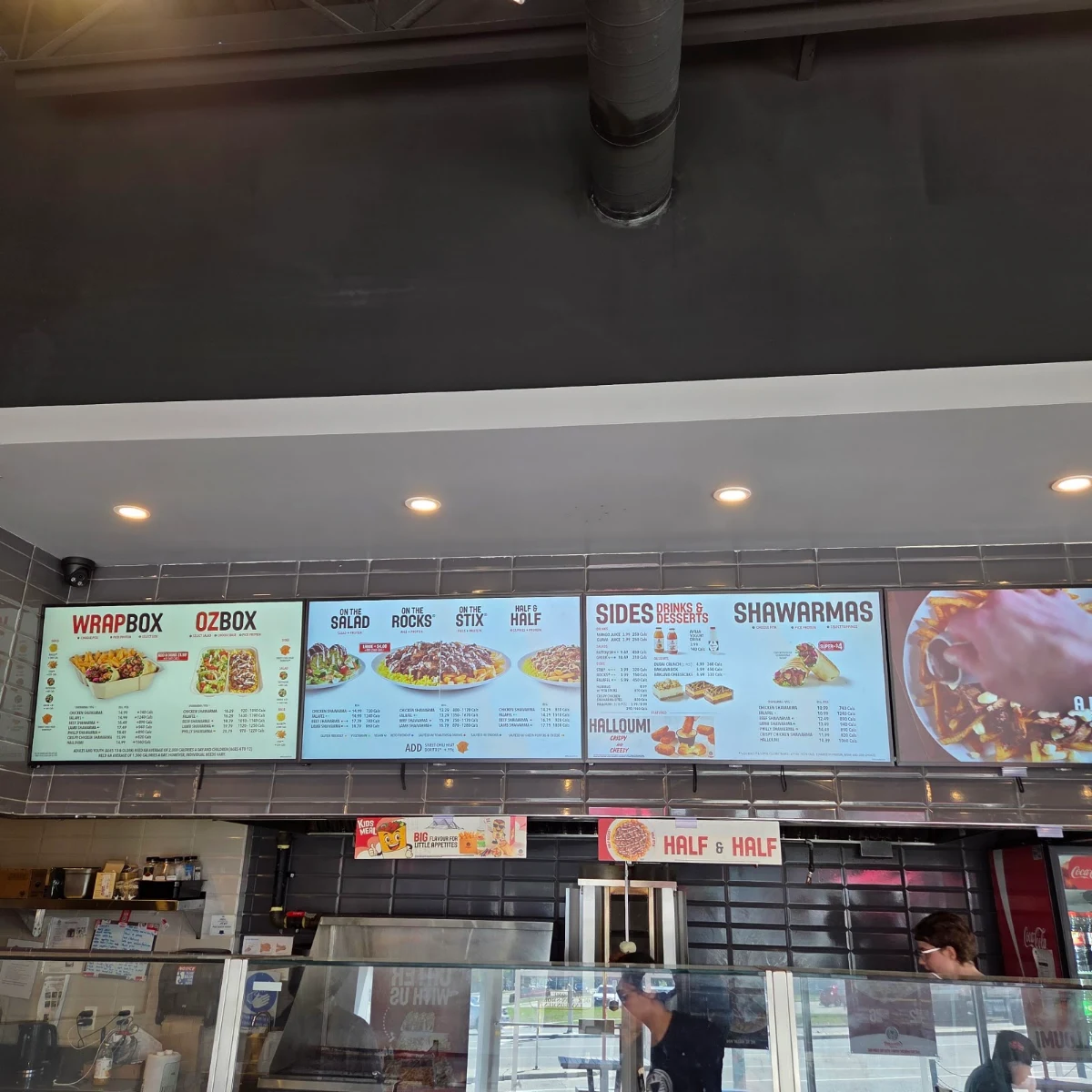 Menu, Osmow's Shawarma
