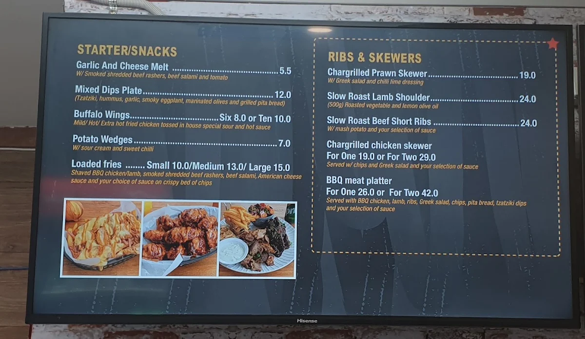 Menu, Broaster Chicken Campbelltown