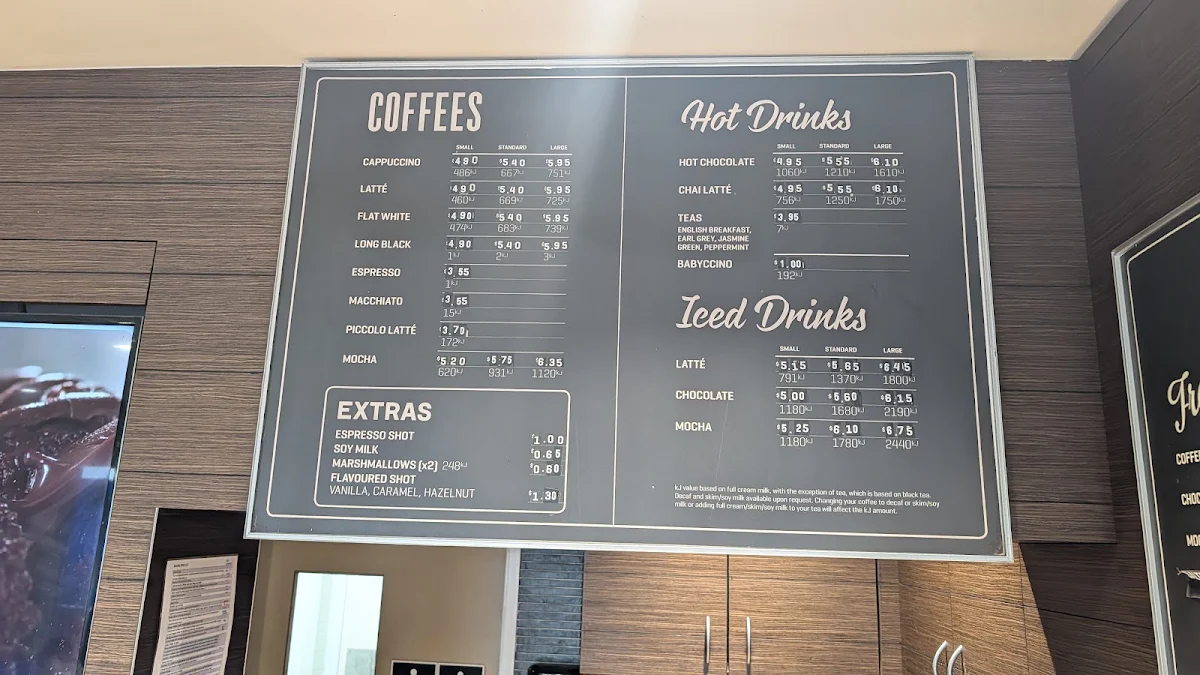 Menu, McDonald's