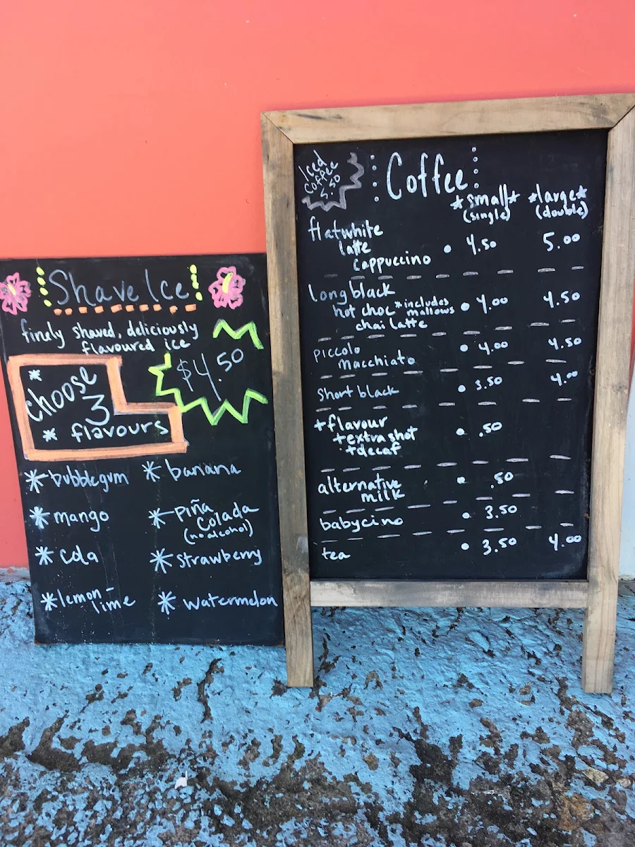 Menu, Fever on Straddie