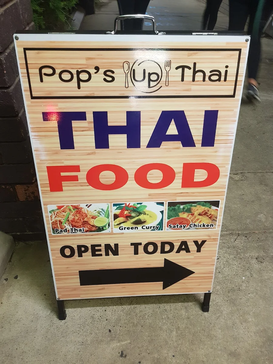 Menu, Pops Up Thai