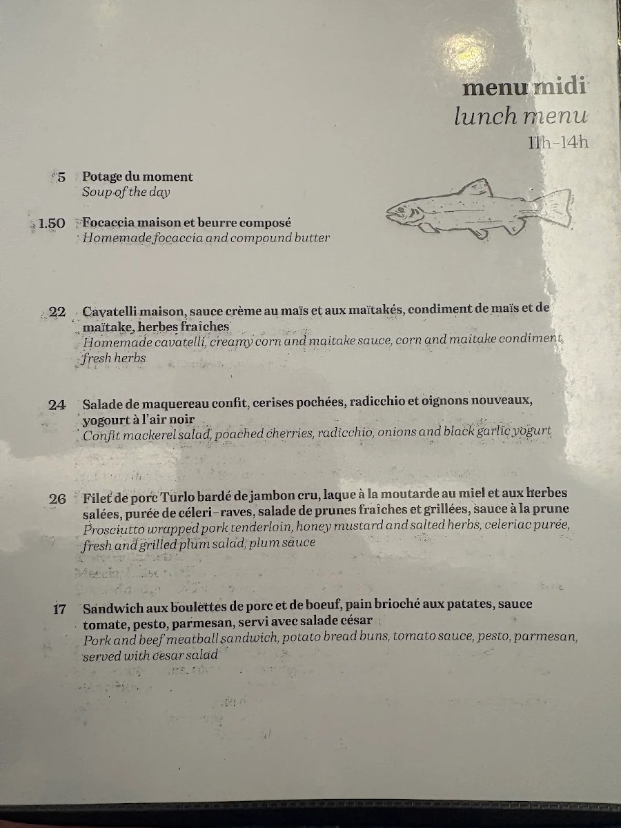 Menu, Le Hobbit