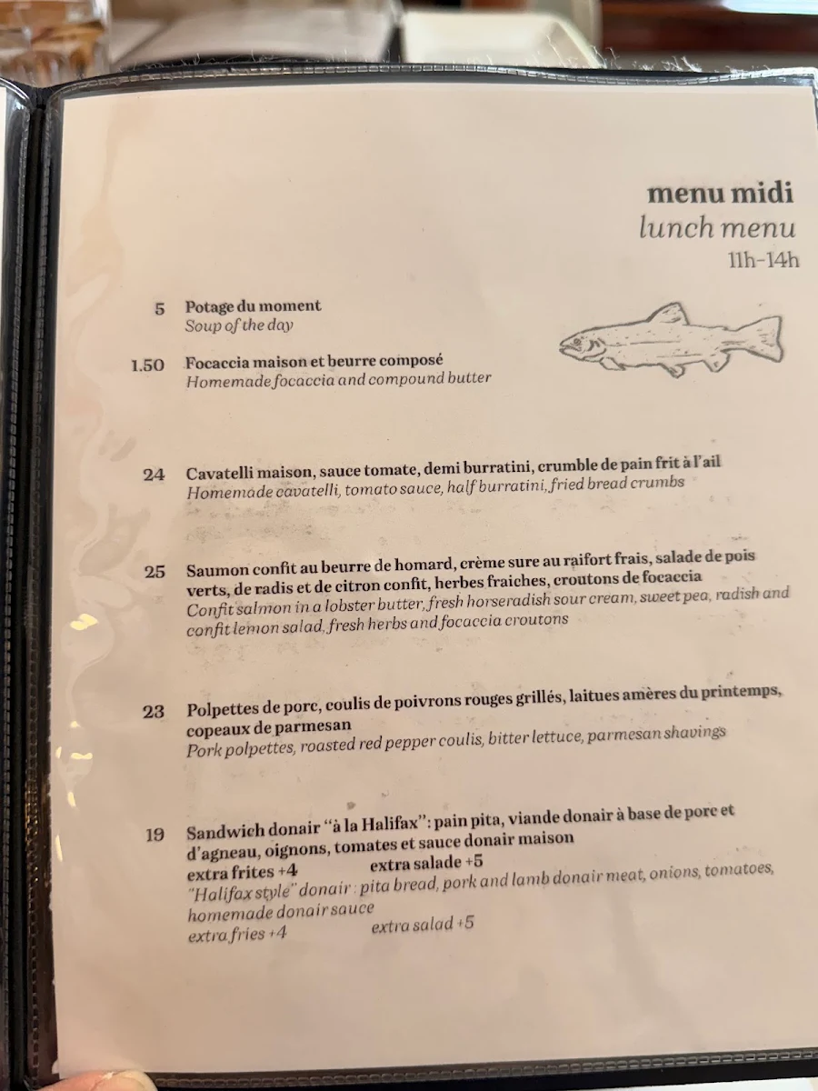 Menu, Le Hobbit