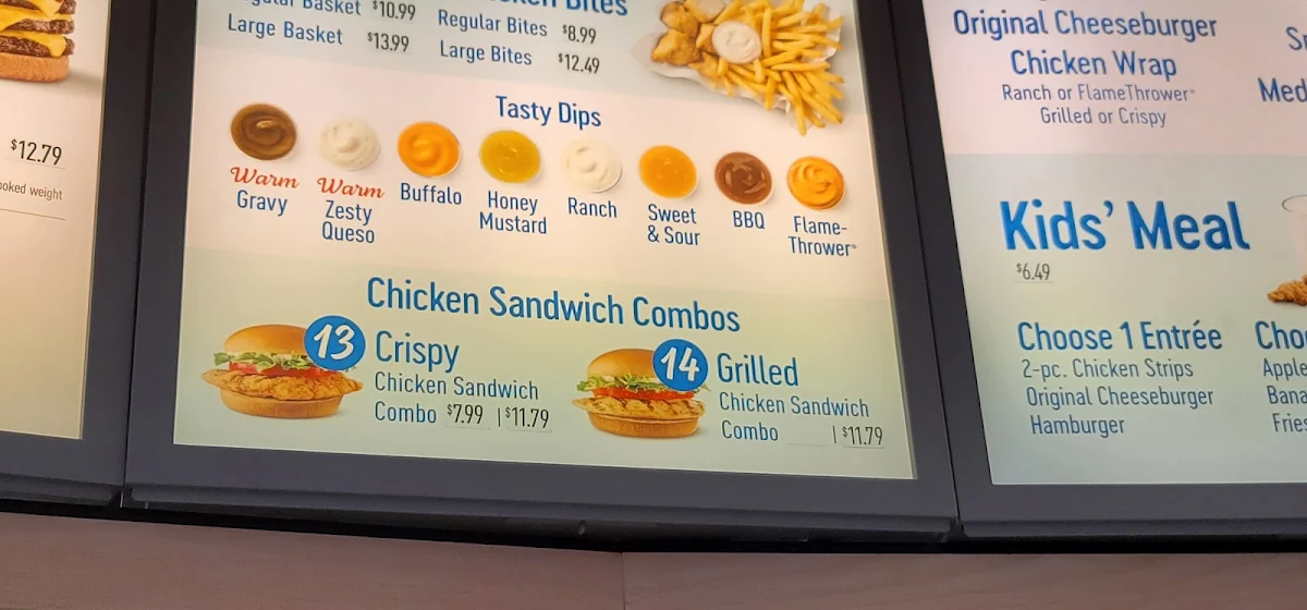 Menu, Dairy Queen Grill & Chill Restaurant