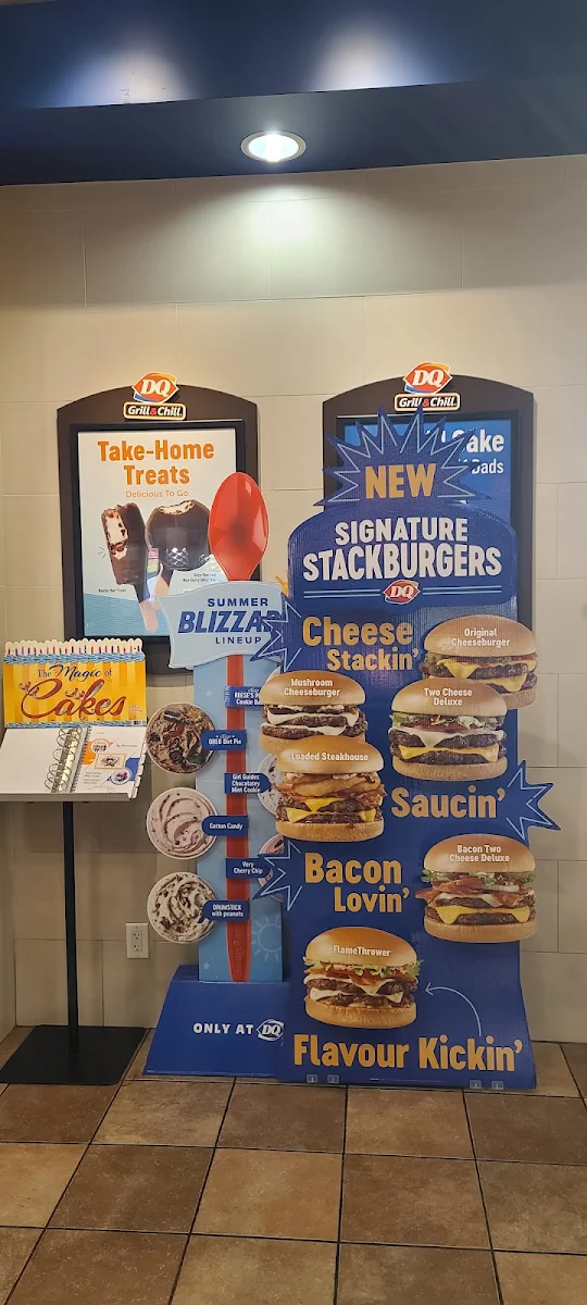 Menu, Dairy Queen Grill & Chill Restaurant
