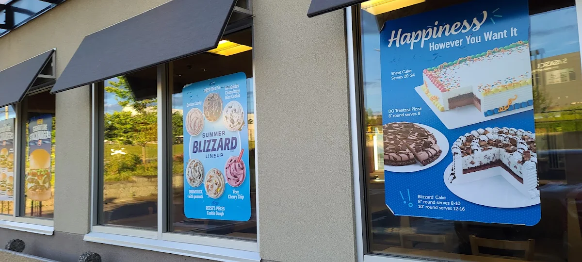 Menu, Dairy Queen Grill & Chill Restaurant
