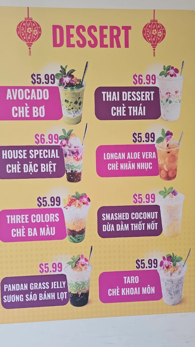 Menu, Viet Sandwich
