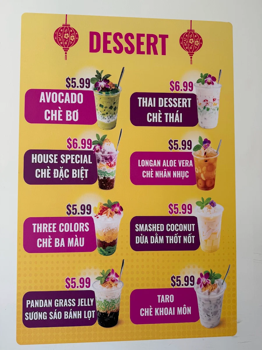 Menu, Viet Sandwich