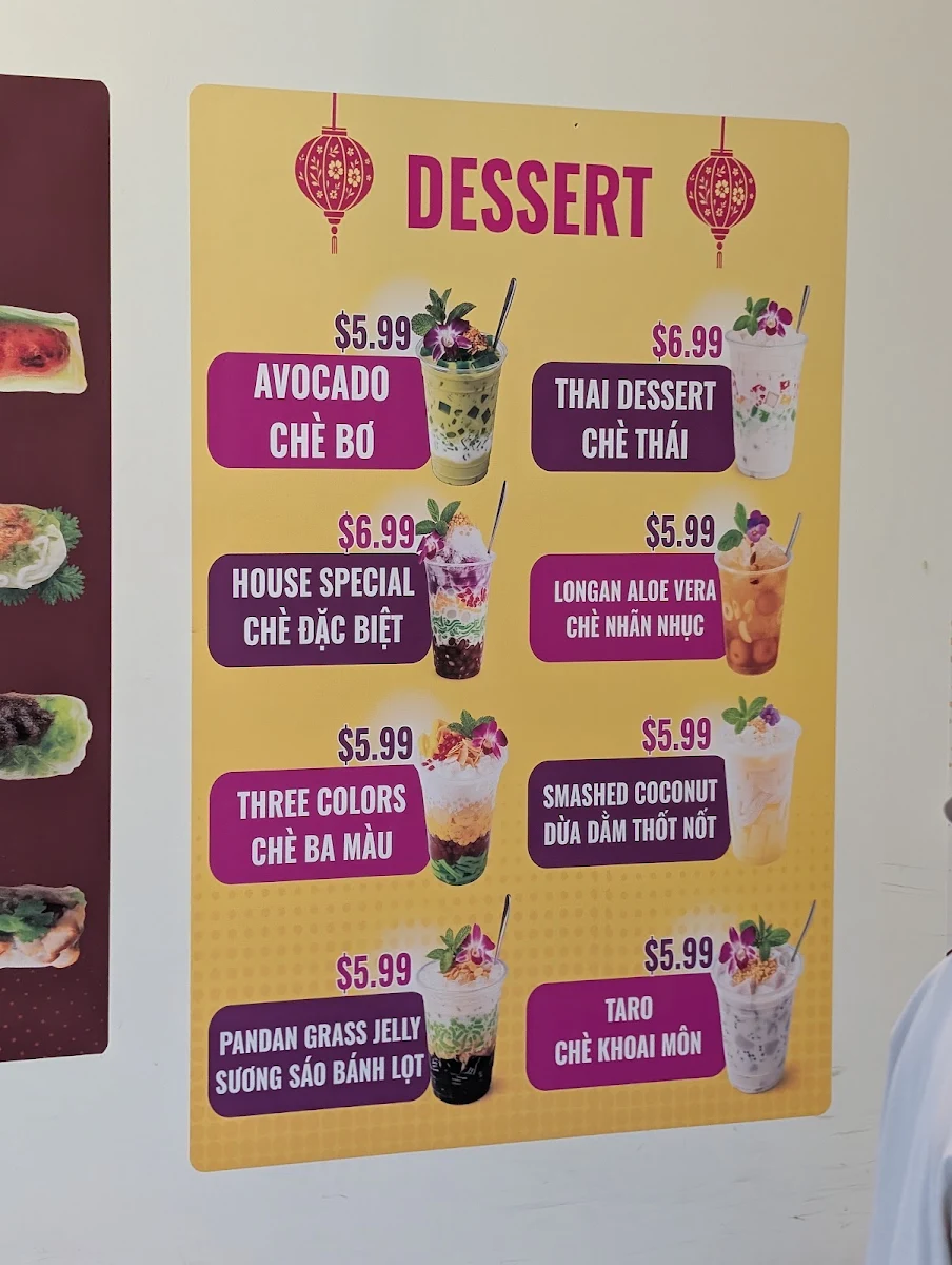Menu, Viet Sandwich