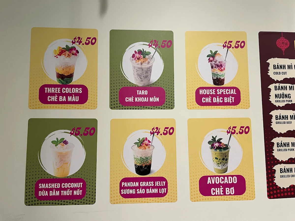 Menu, Viet Sandwich