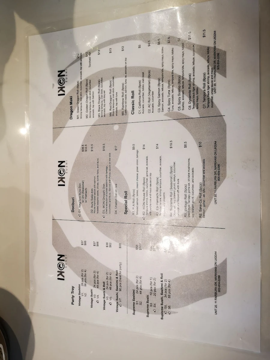 Menu photo 1
