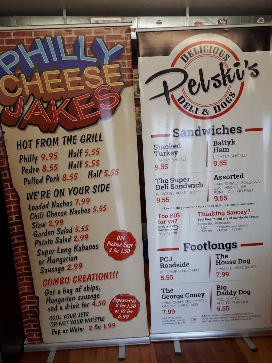 Menu, Philly Cheese Jakes