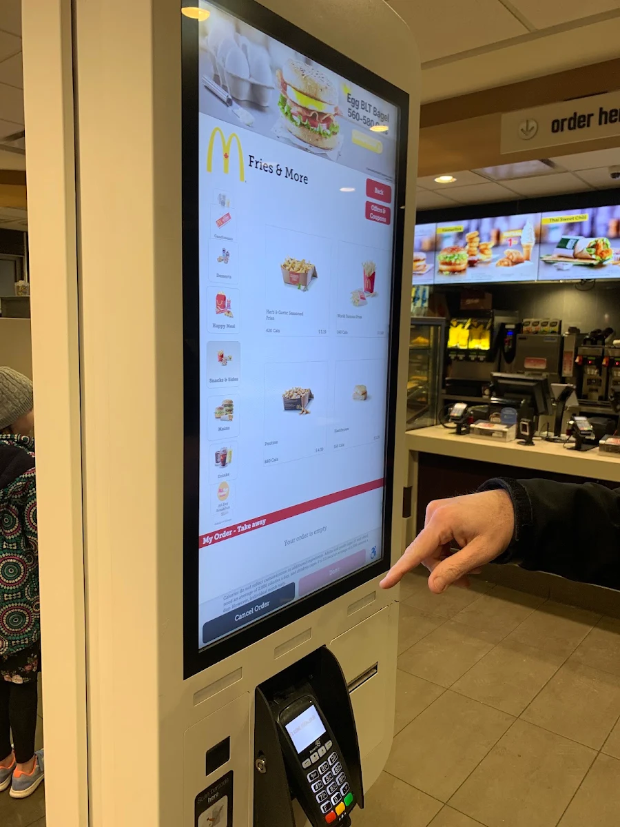 Menu, McDonald's