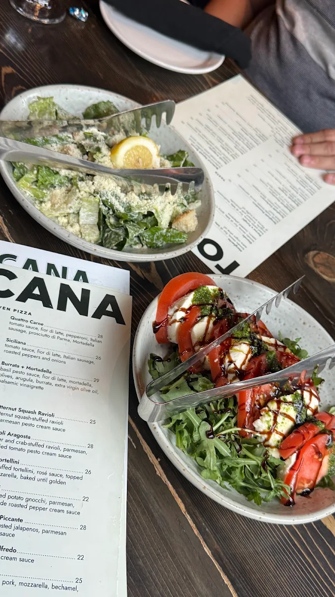 Menu, Toscana Italian Grill on 10th