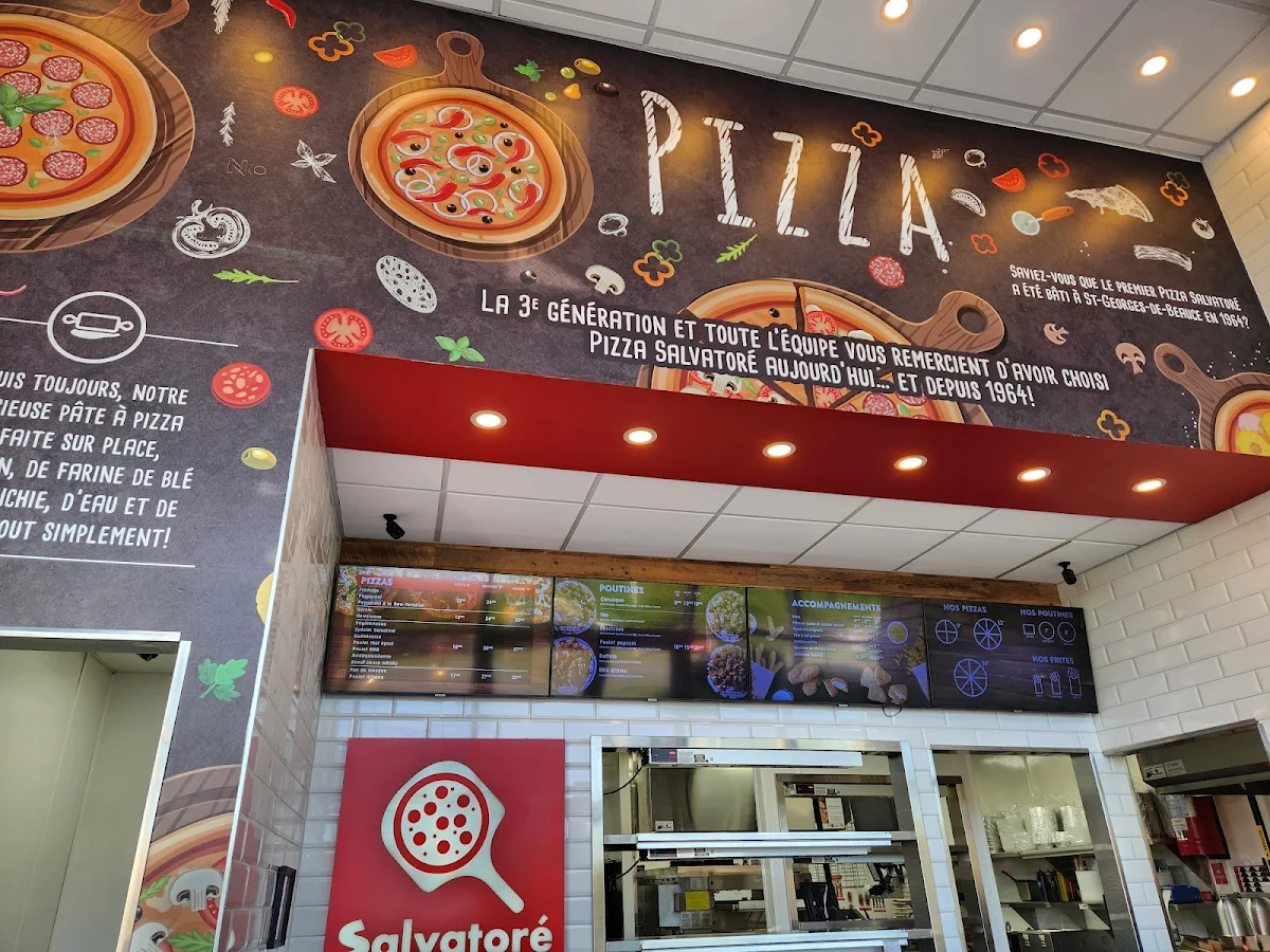 Menu, Pizza Salvatoré
