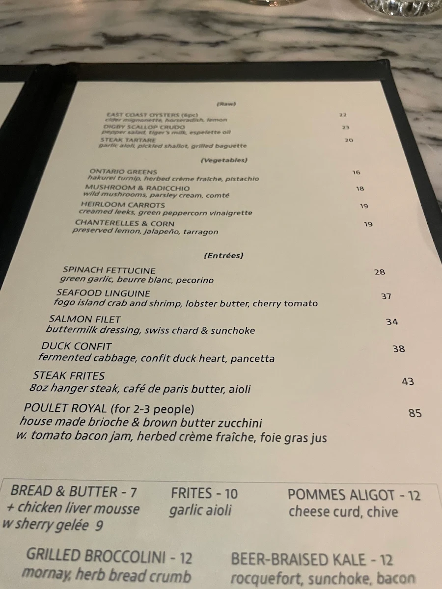 Menu photo 1