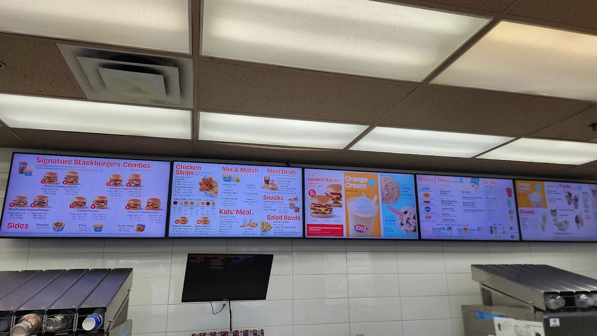 Menu, Dairy Queen Grill & Chill