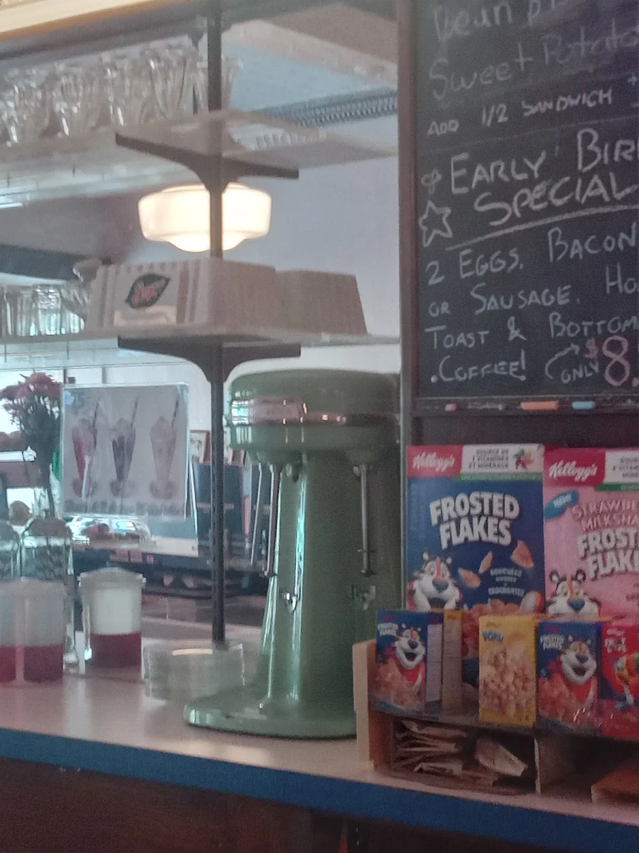 Menu, Passmores Diner