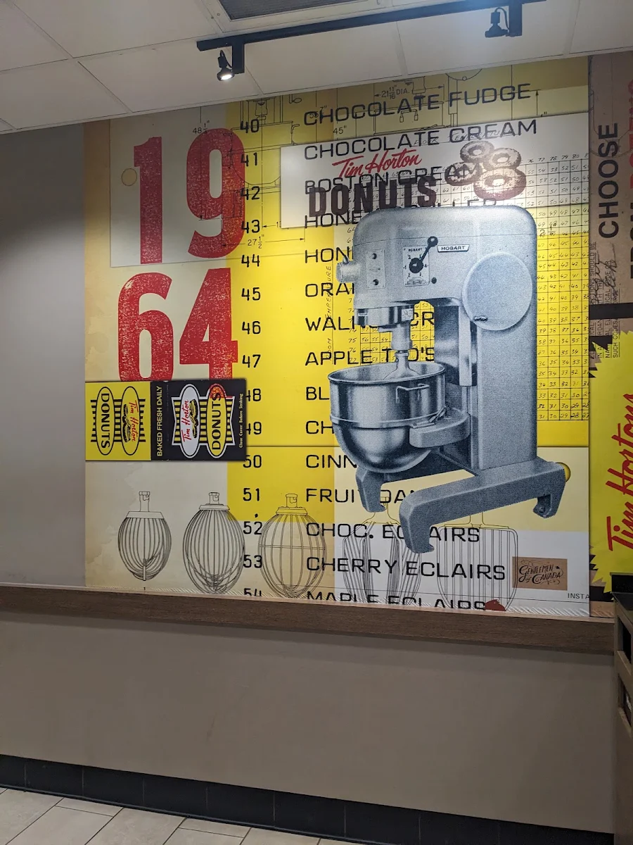 Menu, Tim Hortons