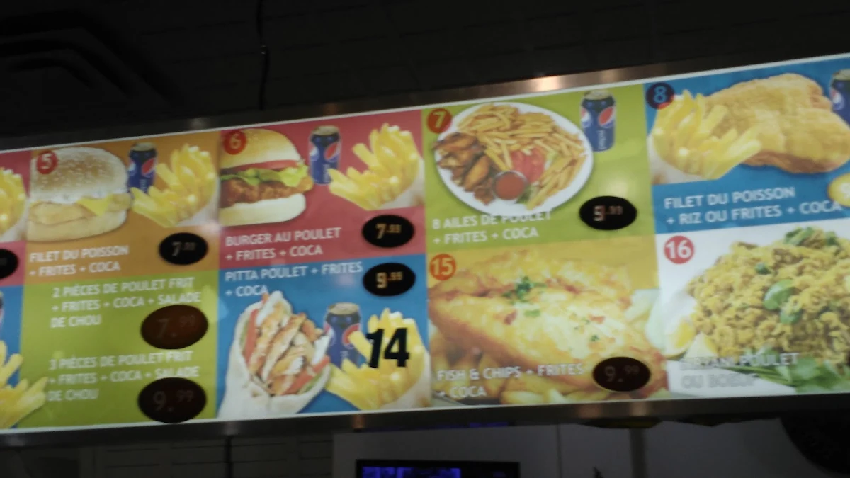 Menu, Pizza Saint Laurent (Halal)