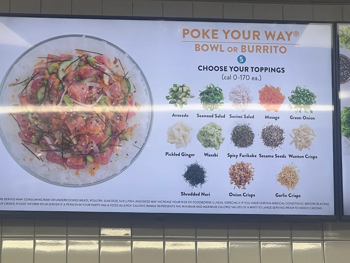 Menu, Pokeworks TheWell