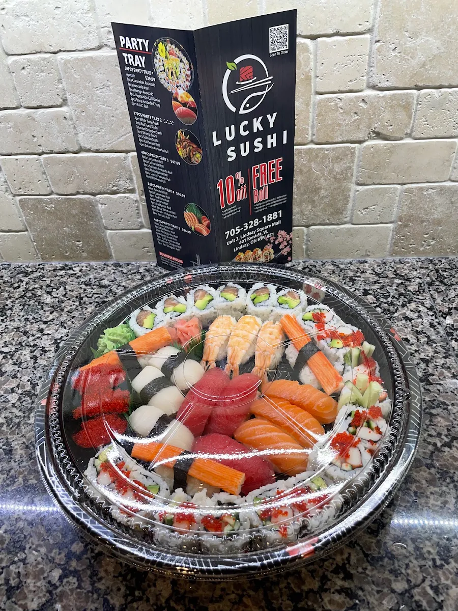 Menu, LUCKY SUSHI