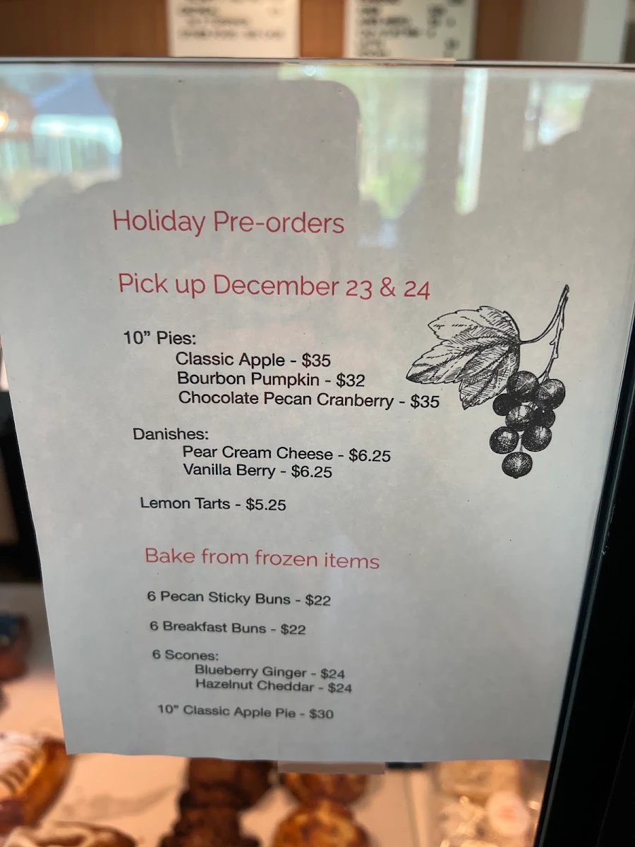 Menu, The Modern Pantry WestVancouver
