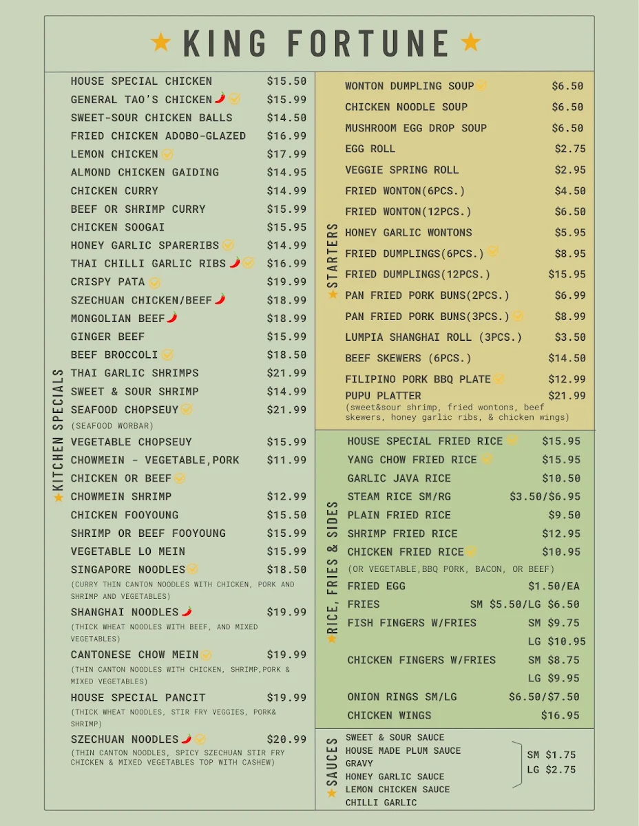Menu photo 1