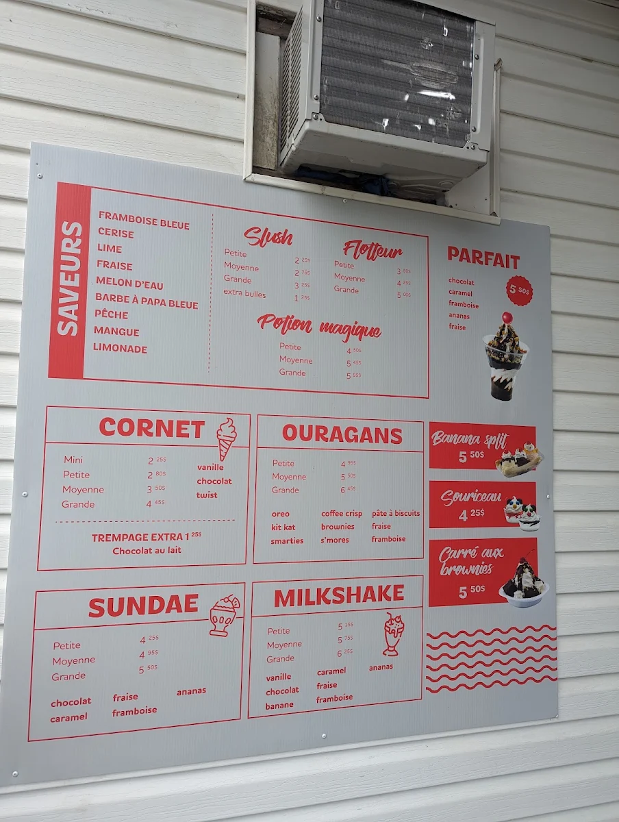 Menu, La patate à Ben