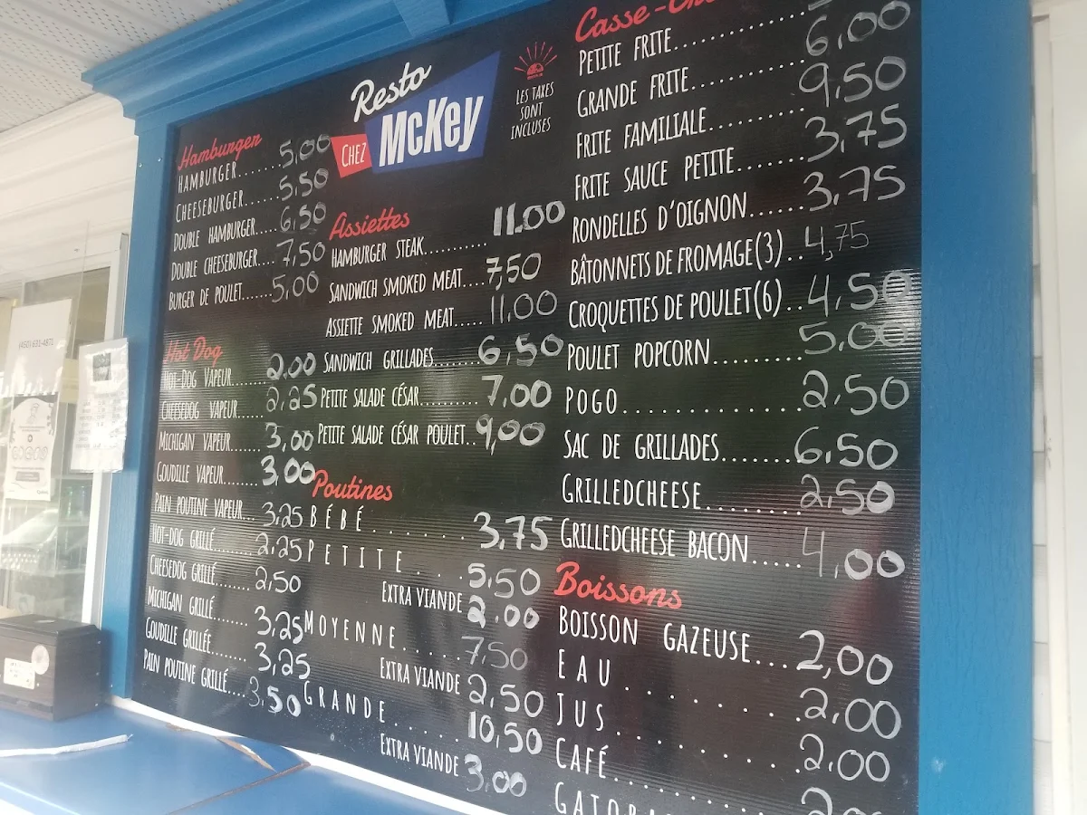Menu, La patate à Ben
