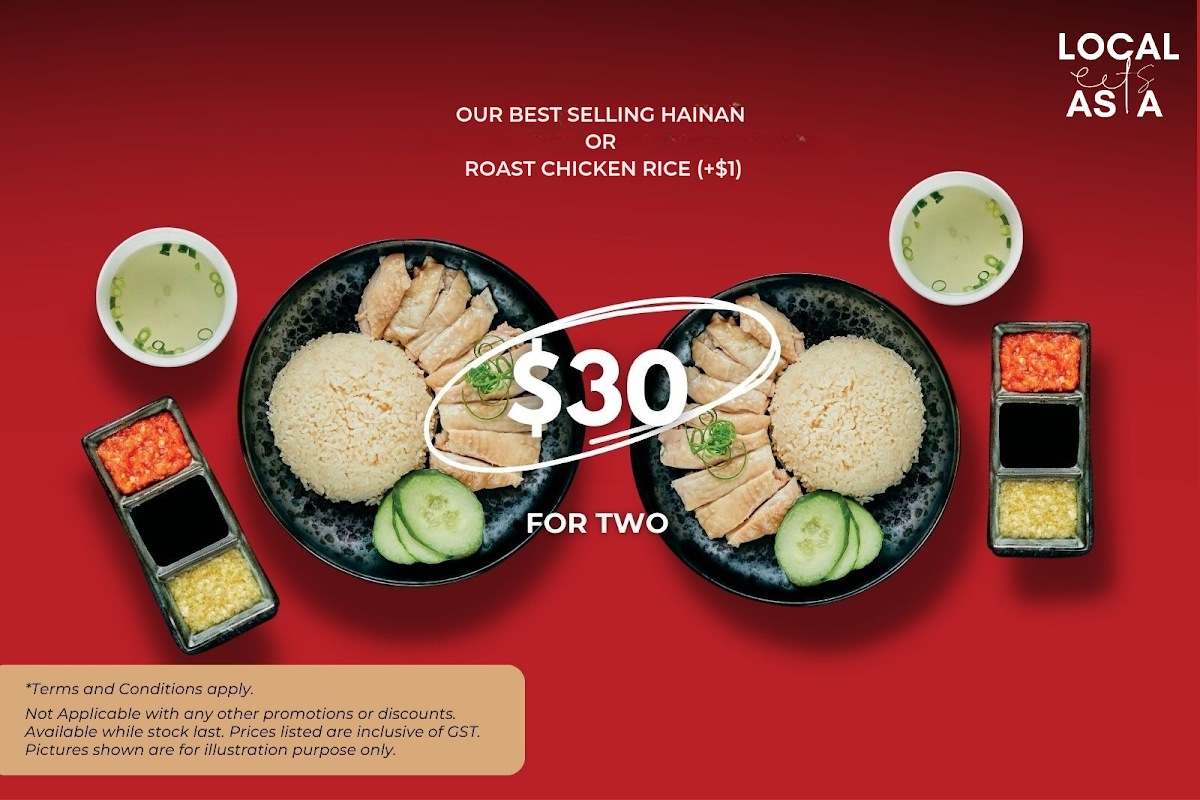 Menu, Local Eats Asia